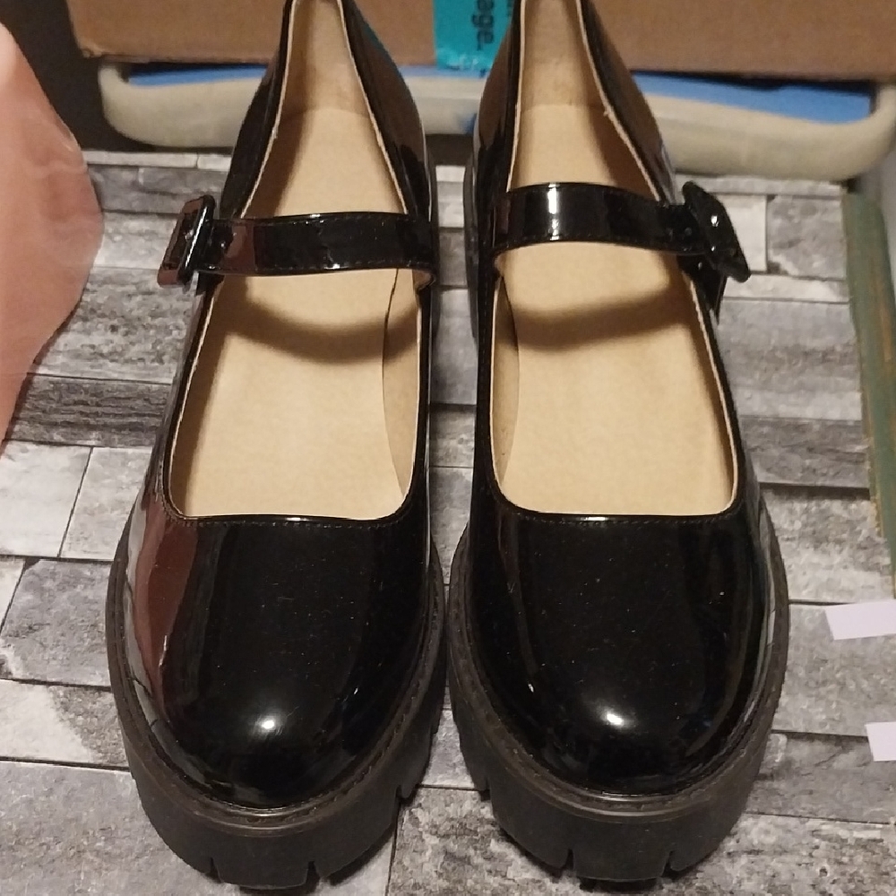 Black Mary Jane Women's Shoes